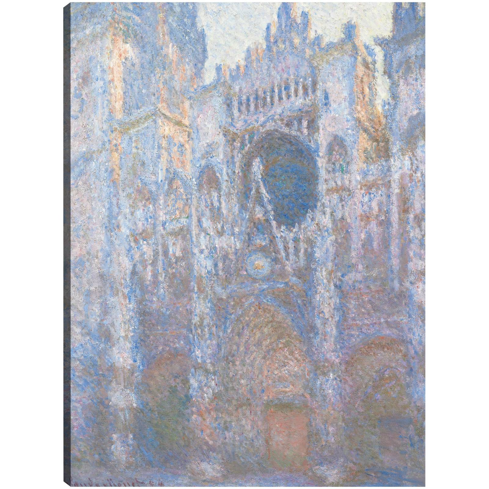 Cuadro Decorativo   Catedral de Rouen fachada oeste 89 cm x 117 cm