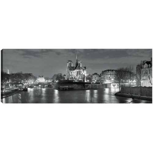 Cuadro Decorativo   Noches de Notre Dame 97 cm x 36 cm
