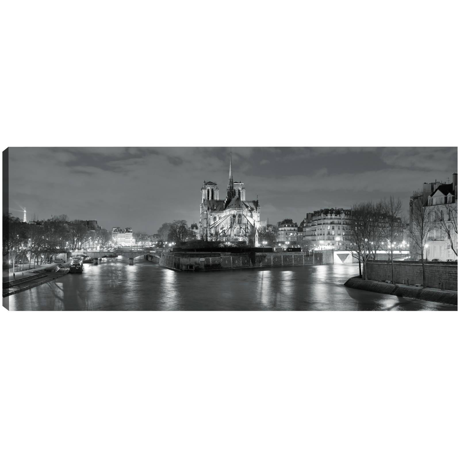 Cuadro Decorativo   Noches de Notre Dame 127 cm x 46 cm