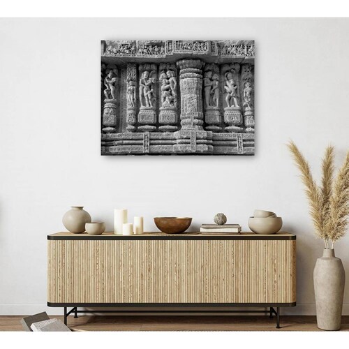 Cuadro Decorativo   Tallas del Templo del Sol 117 cm x 89 cm
