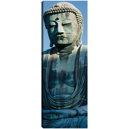 Cuadro Decorativo   Gran Buda Zen Japon 36 cm x 97 cm