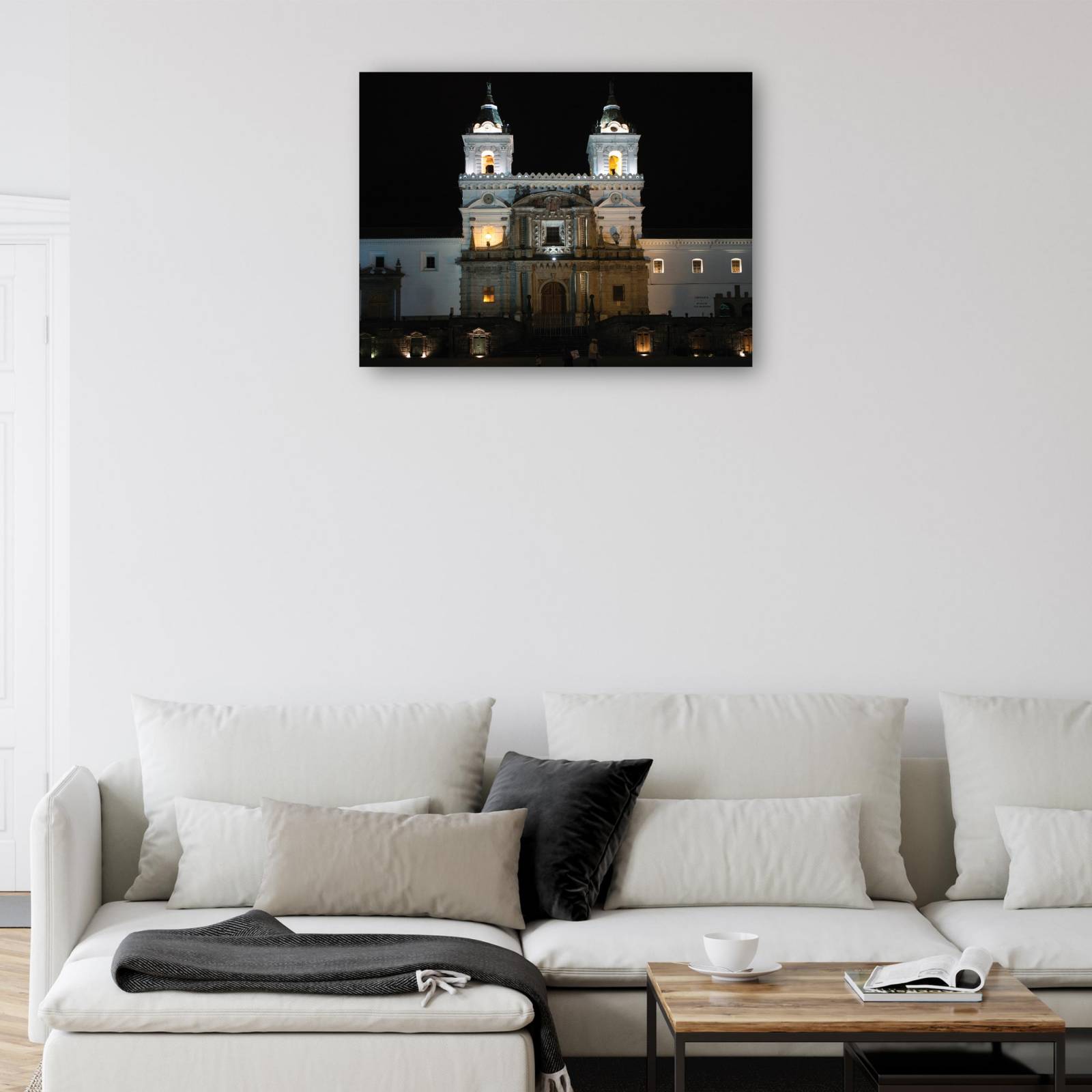 Cuadro Decorativo   Entrada Ecuador 109 cm x 81 cm