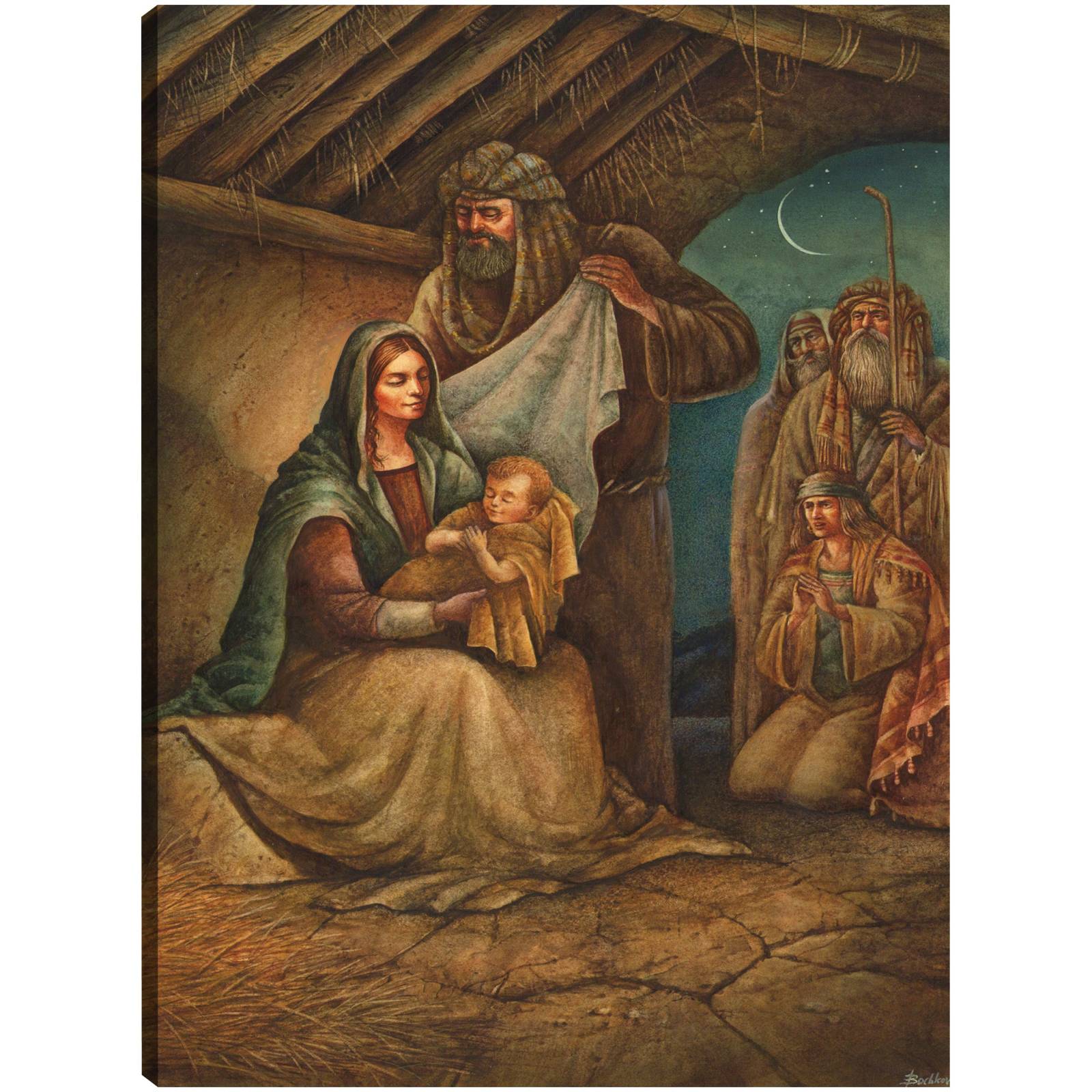 Cuadro Decorativo   Nacimiento 107 cm x 142 cm