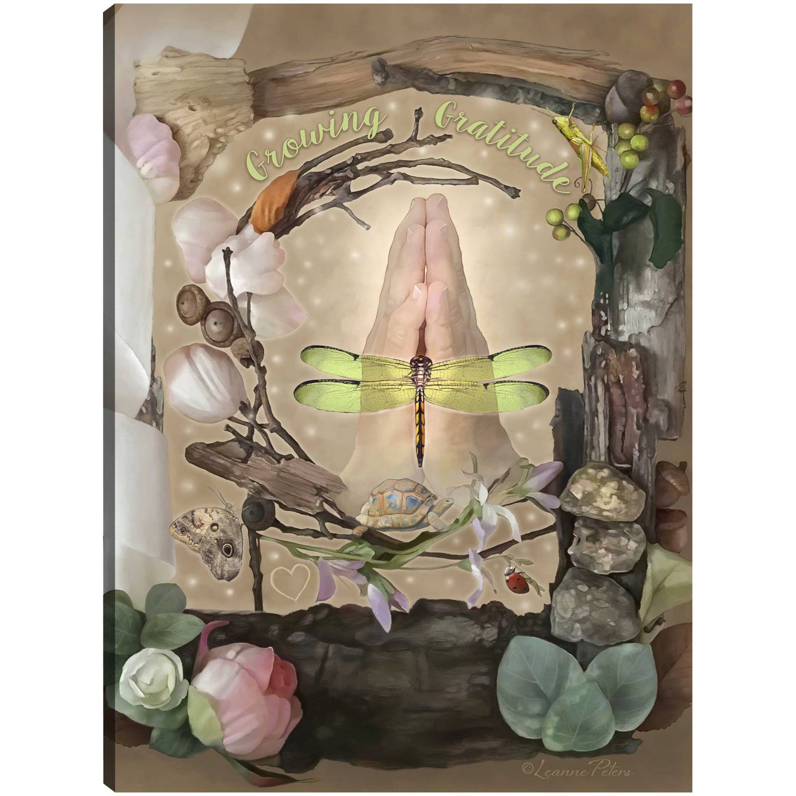 Cuadro Decorativo Gratitud creciente 107 cm x 142 cm