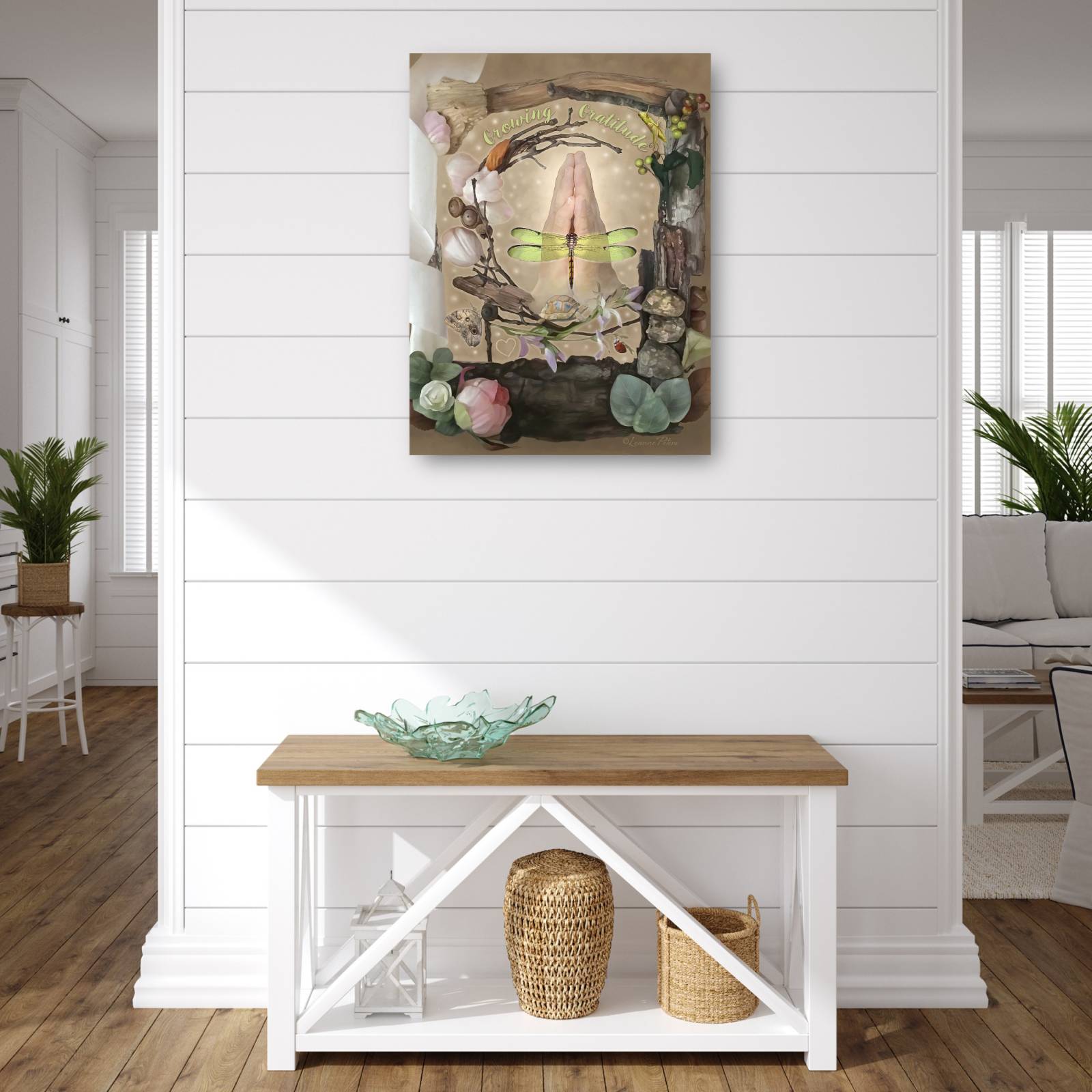 Cuadro Decorativo Gratitud creciente 107 cm x 142 cm