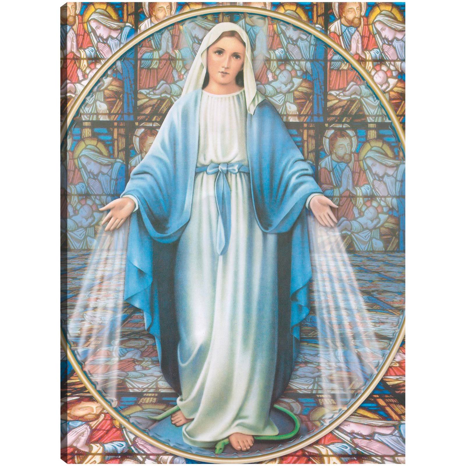 Cuadro Decorativo   Virgen Maria 81 cm x 109 cm