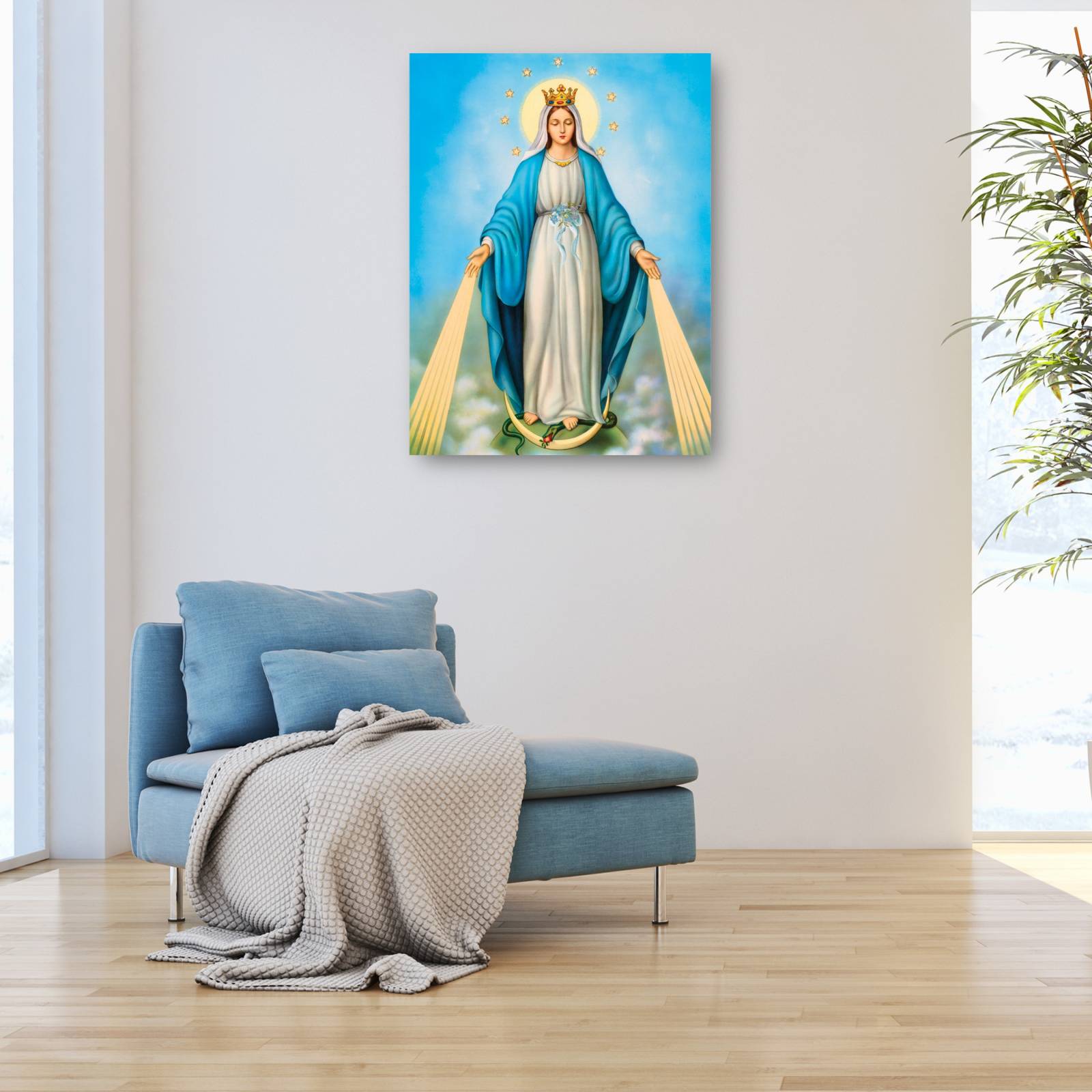 Cuadro Decorativo   Inmaculada Concepcion 1 89 cm x 117 cm