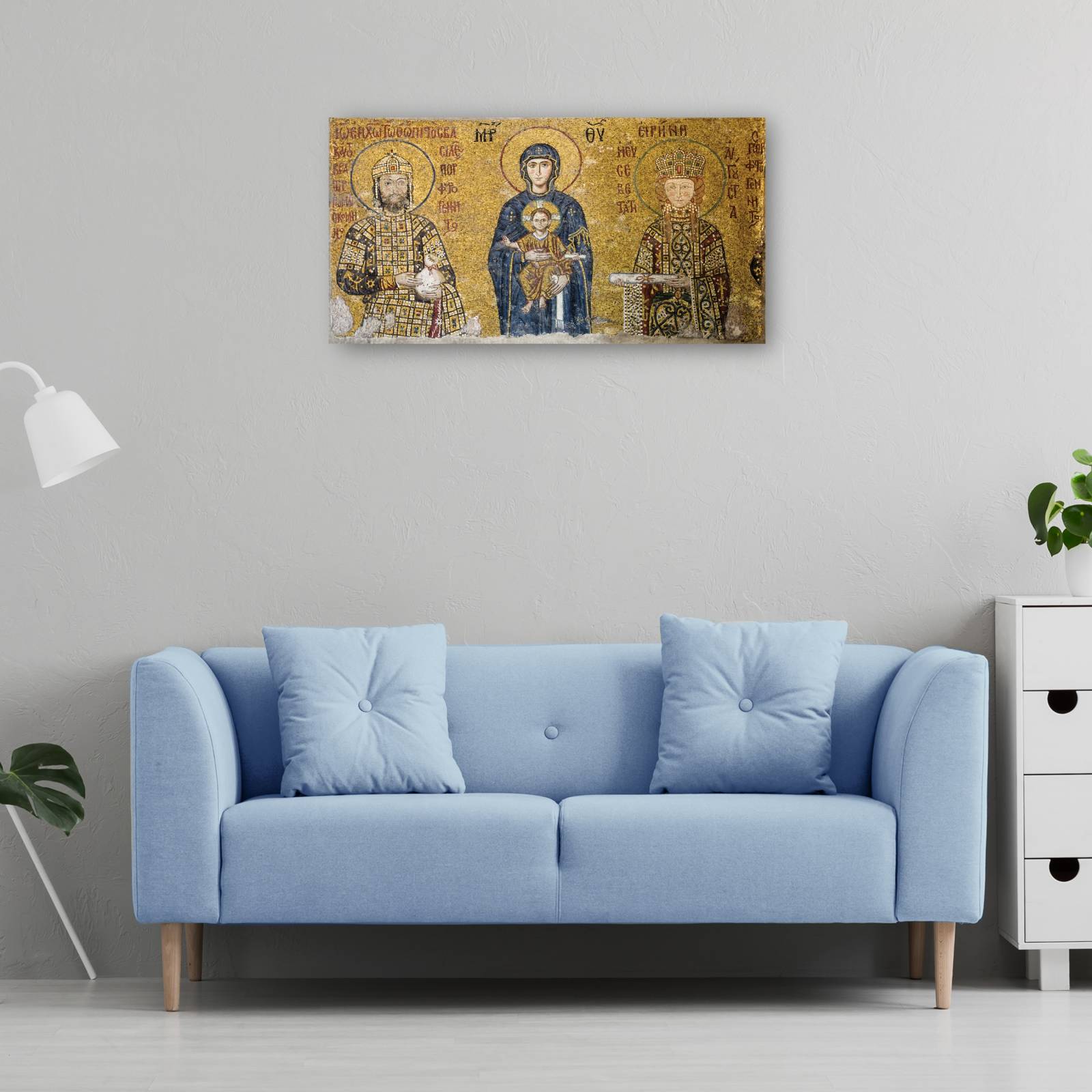 Cuadro Decorativo   maria y jesus 127 cm x 66 cm