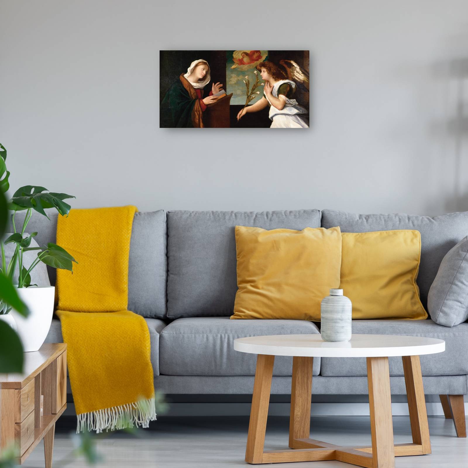 Cuadro Decorativo La Anunciacion 142 cm x 74 cm