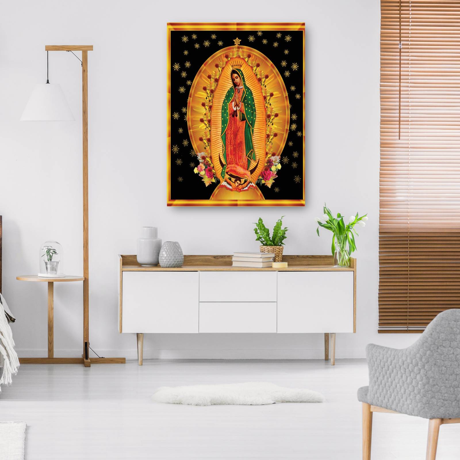 Cuadro Decorativo   guadalupe 8 107 cm x 142 cm