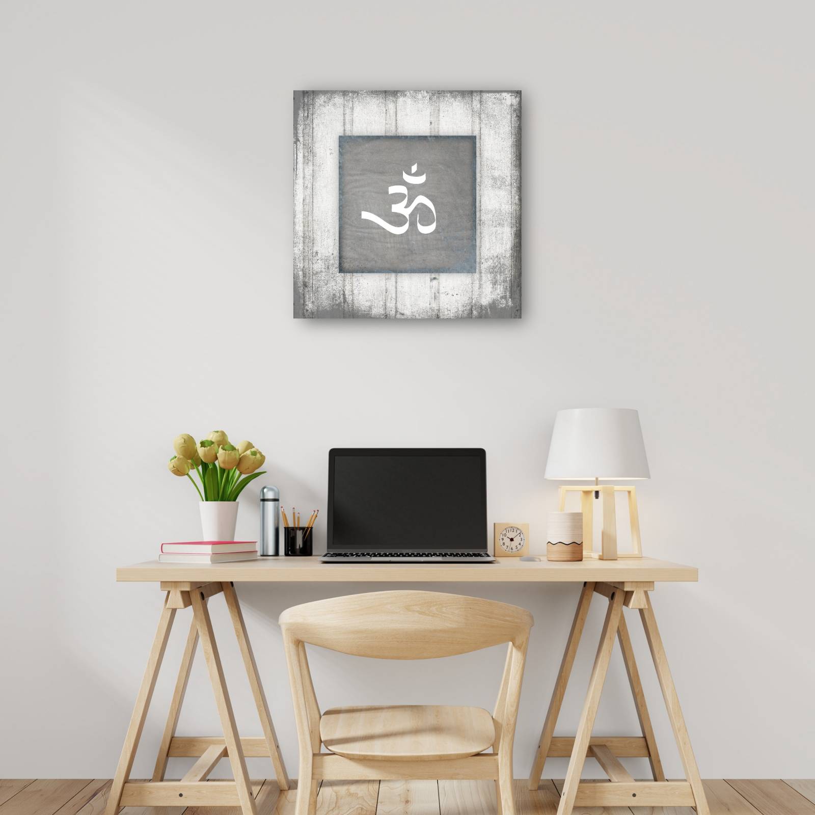 Cuadro Decorativo   Yoga gitano  7 122 cm x 122 cm