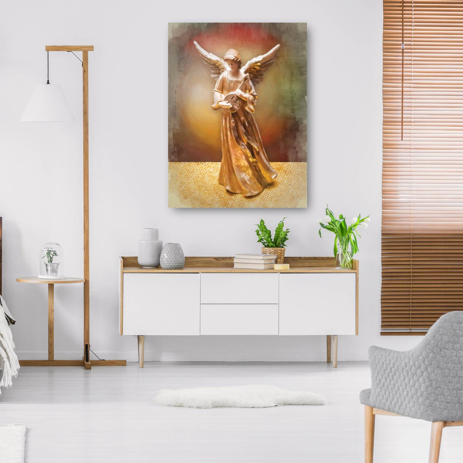 Cuadro Decorativo   Gloria In Excelsis Deo 89 cm x 117 cm