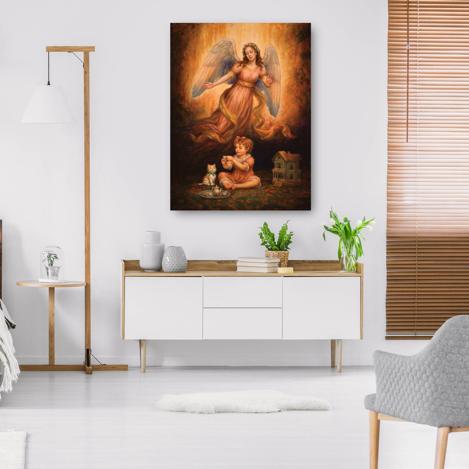 Cuadro Decorativo Fiesta del te 107 cm x 142 cm