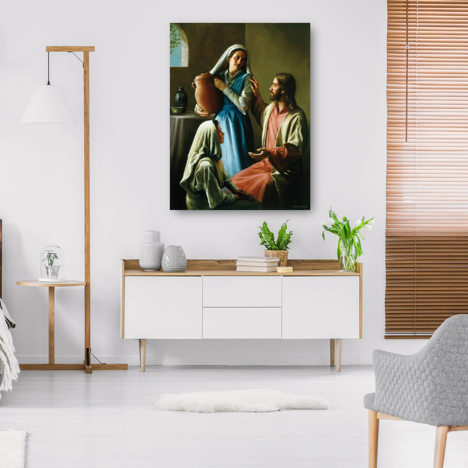 Cuadro Decorativo   maria y marta 107 cm x 142 cm