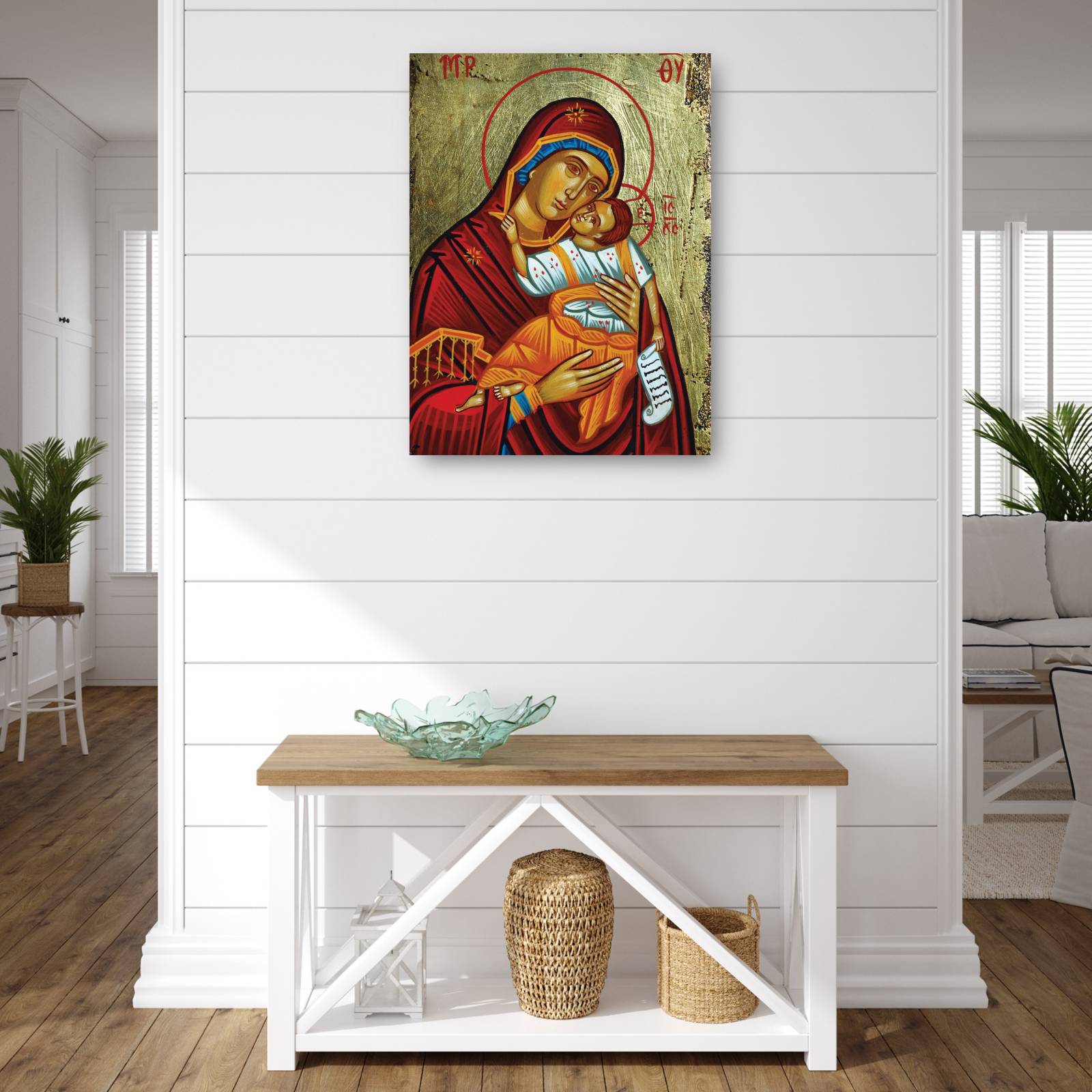 Cuadro Decorativo   Icono griego brillante 61 cm x 81 cm