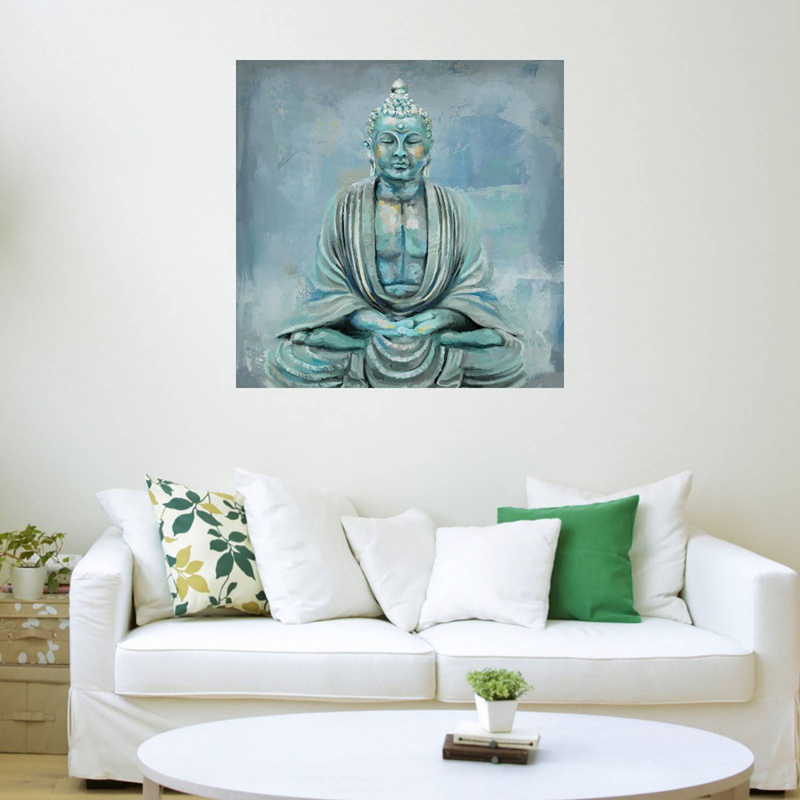 Cuadro Decorativo | Dharma | Studio Arts | 94X94 Cm | Arte Religión | Impresión en Lienzo | Fine Art TJ