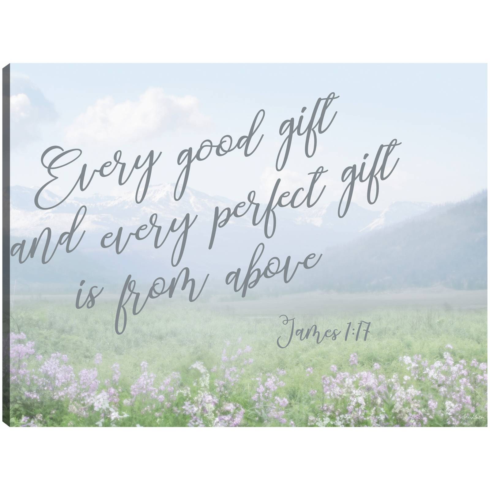 Cuadro Decorativo Cada regalo bueno y perfecto