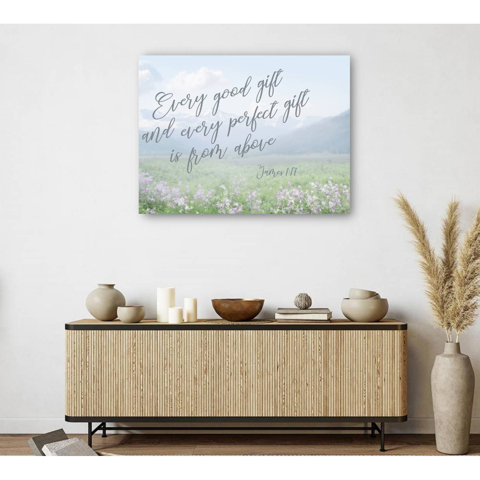 Cuadro Decorativo Cada regalo bueno y perfecto