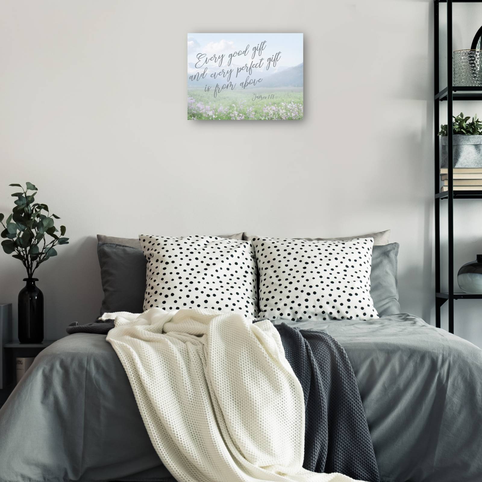 Cuadro Decorativo Cada regalo bueno y perfecto