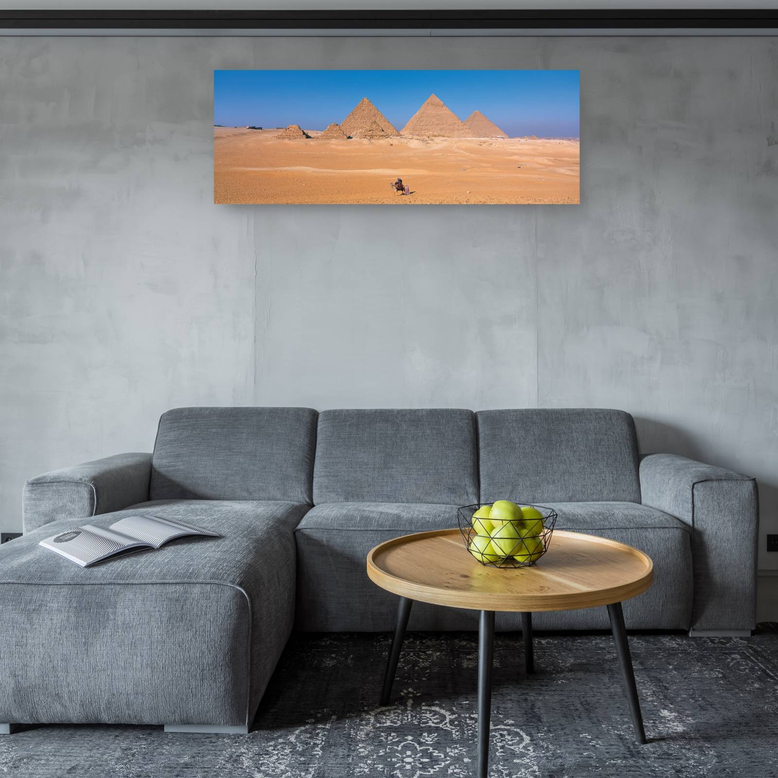 Cuadro Decorativo Piramides antiguas de Giza