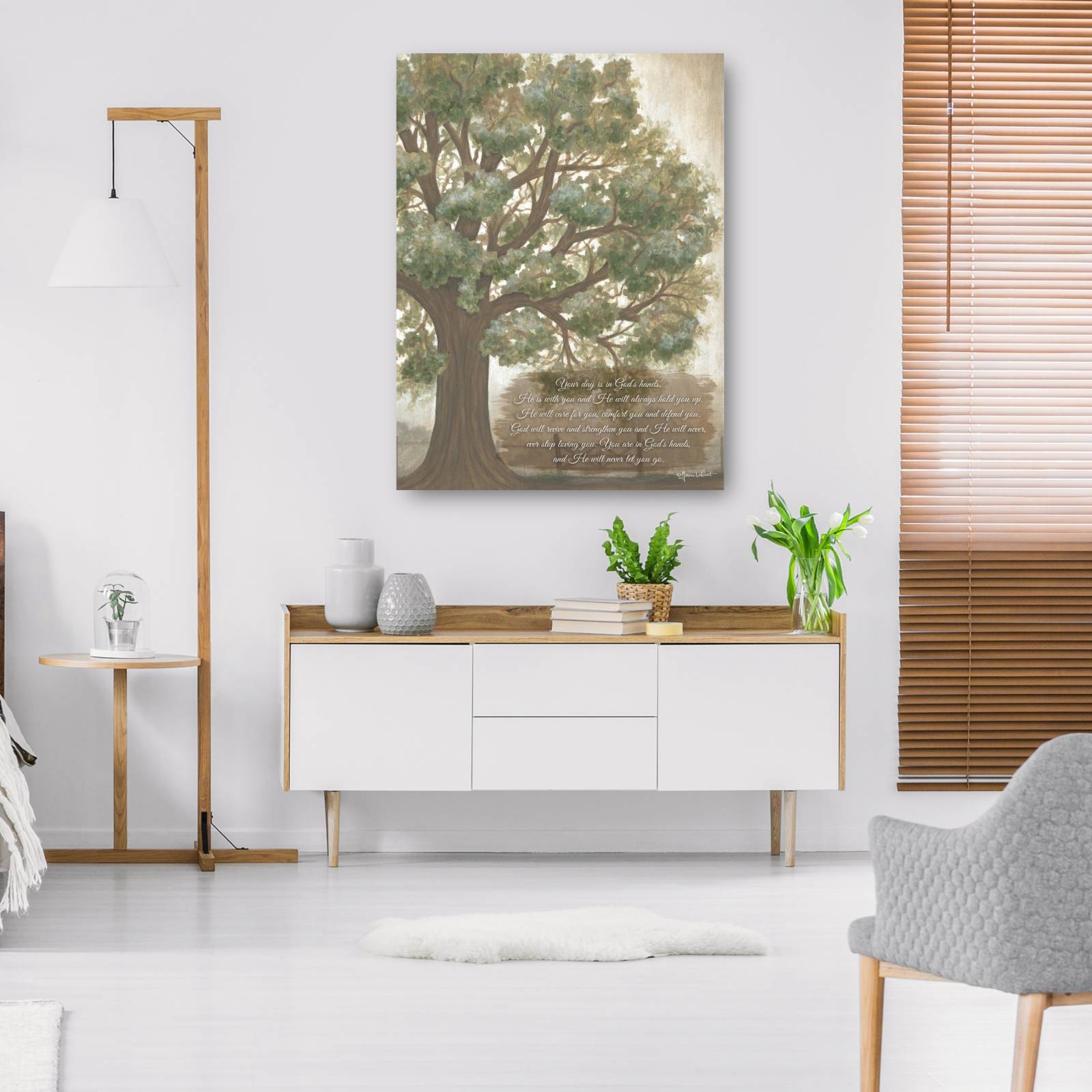 Cuadro Decorativo Tu dia esta en las manos de Dios