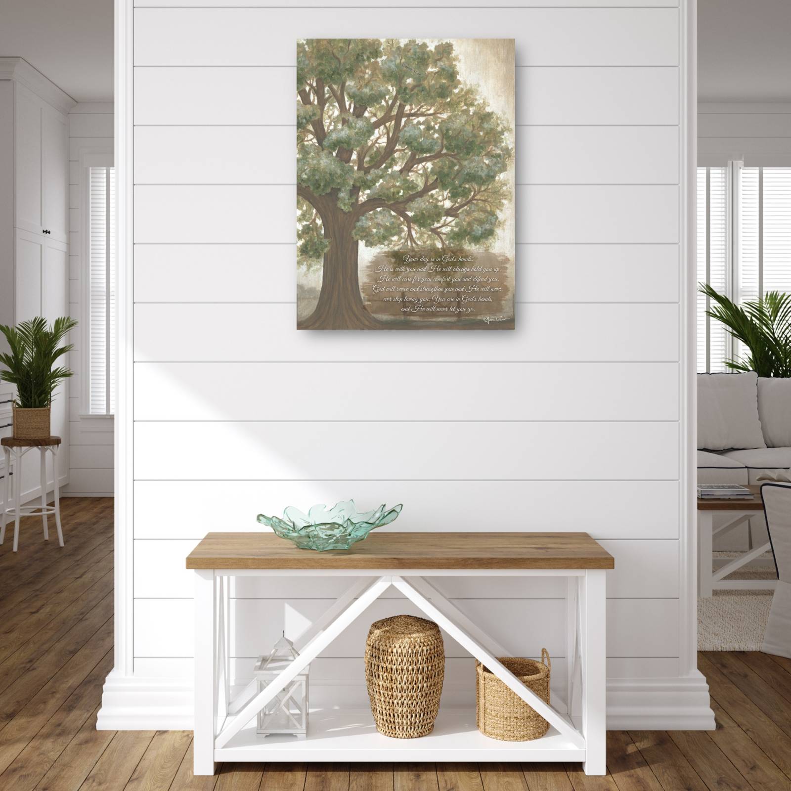 Cuadro Decorativo Tu dia esta en las manos de Dios