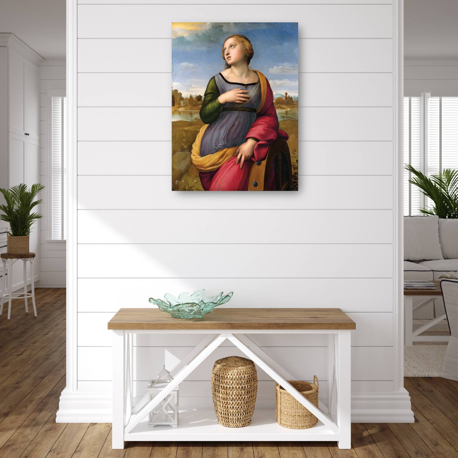 Cuadro Decorativo Santa Catalina de Alejandria de Rafael