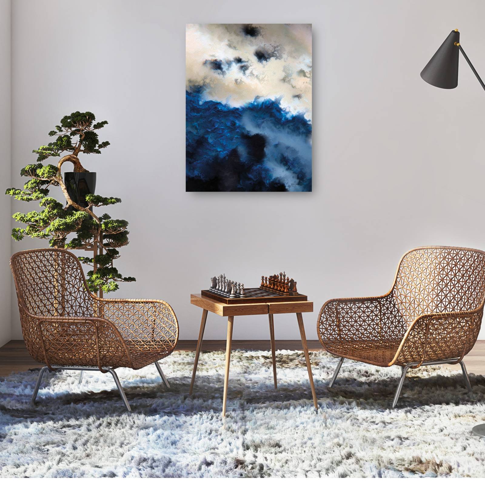 Cuadro Decorativo Lucas Donde esta vuestra fe