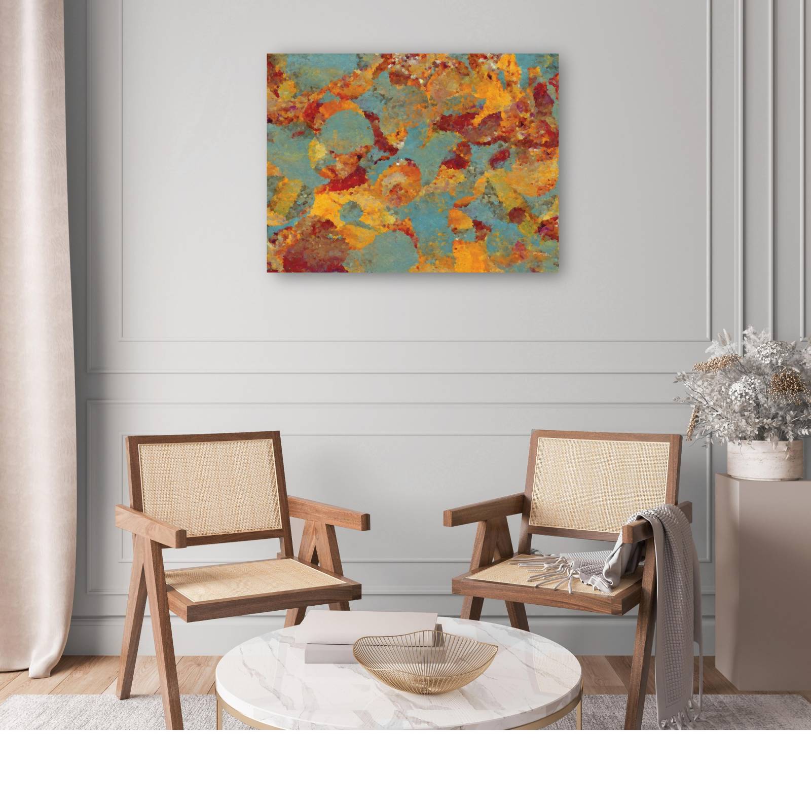 Cuadro Decorativo Lucas Cual es la respuesta