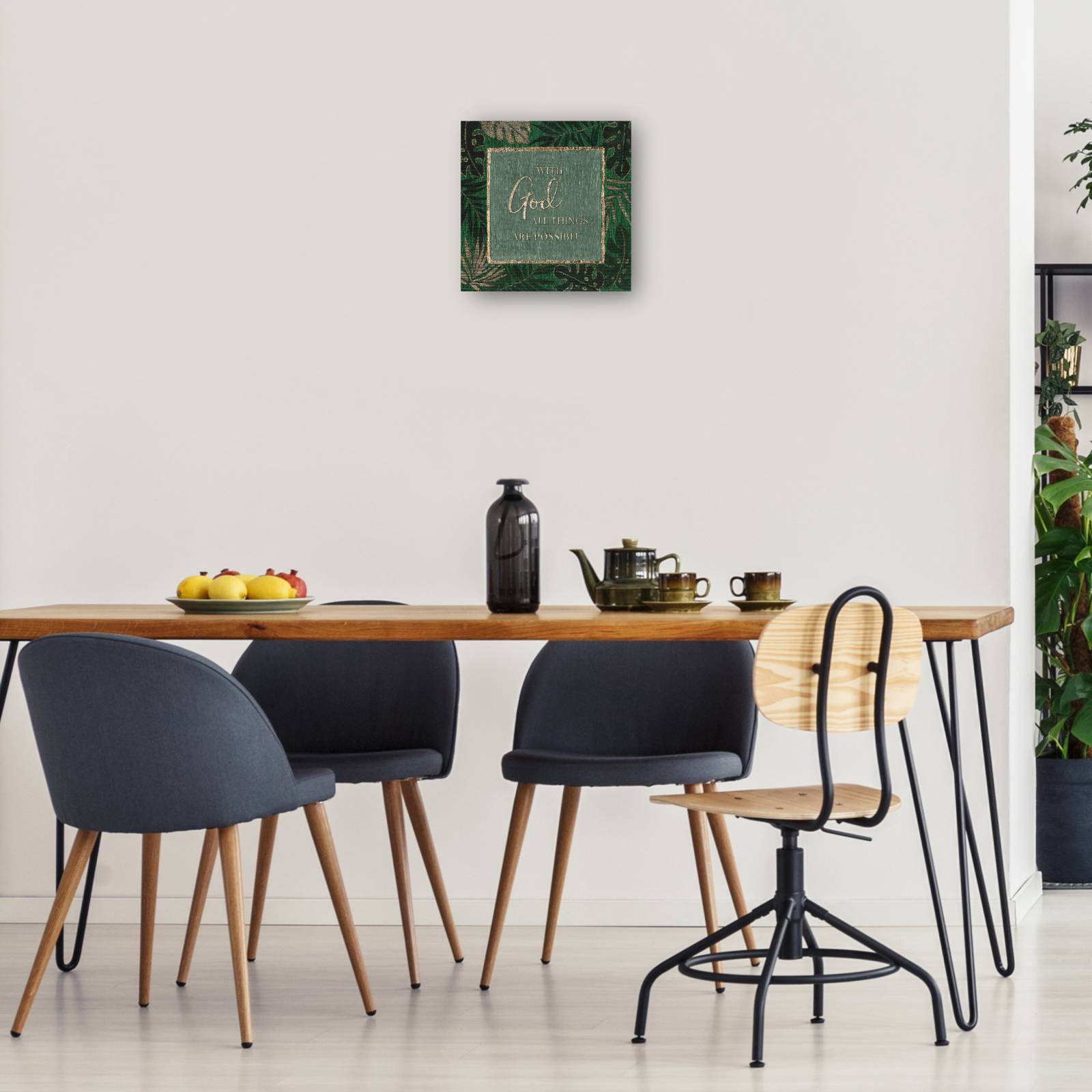 Cuadro Decorativo Con Dios