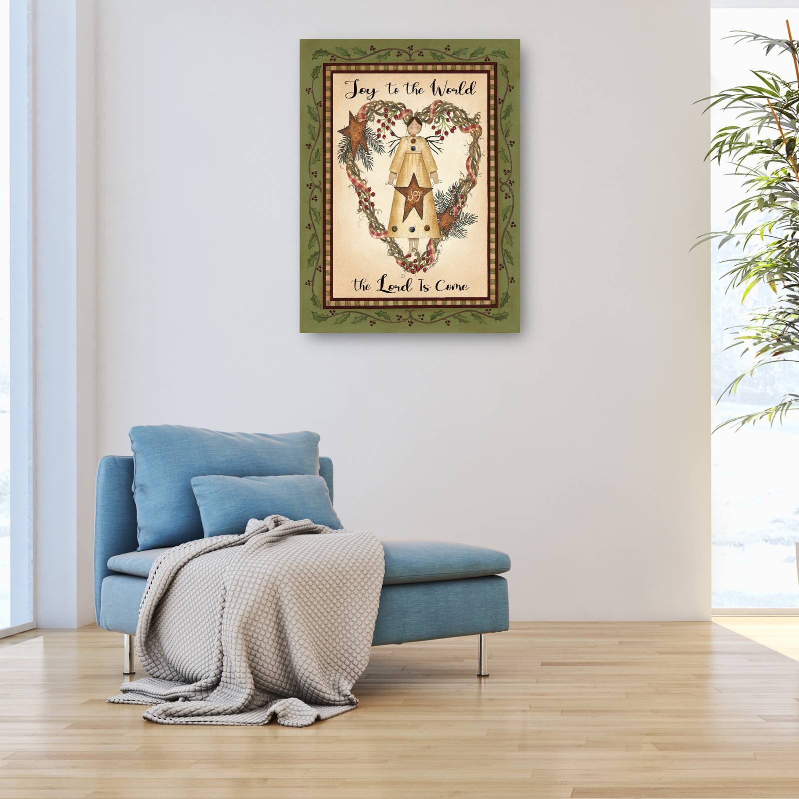 Cuadro Decorativo Alegria al angel del Mundo