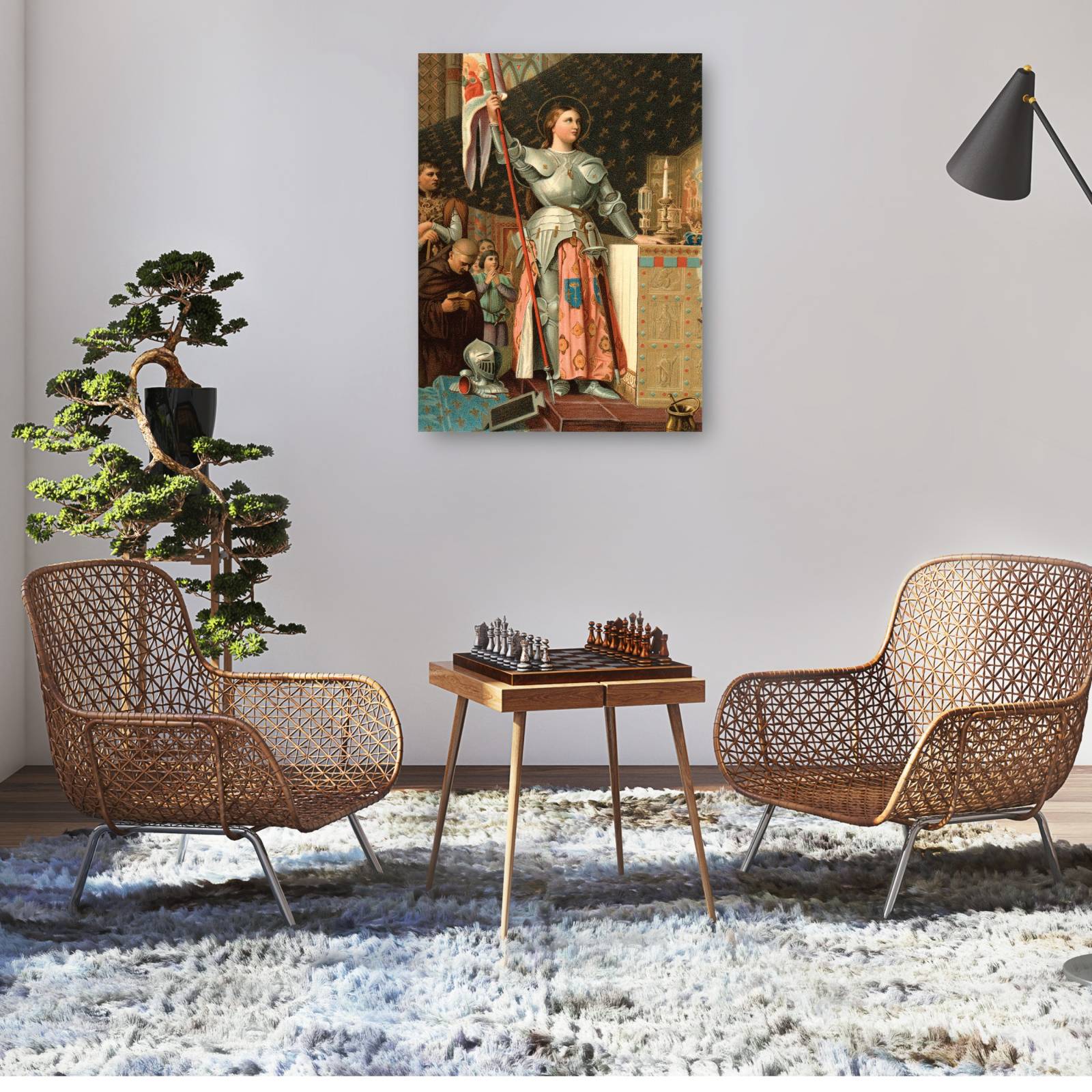 Cuadro Decorativo Juana de Arco Francia