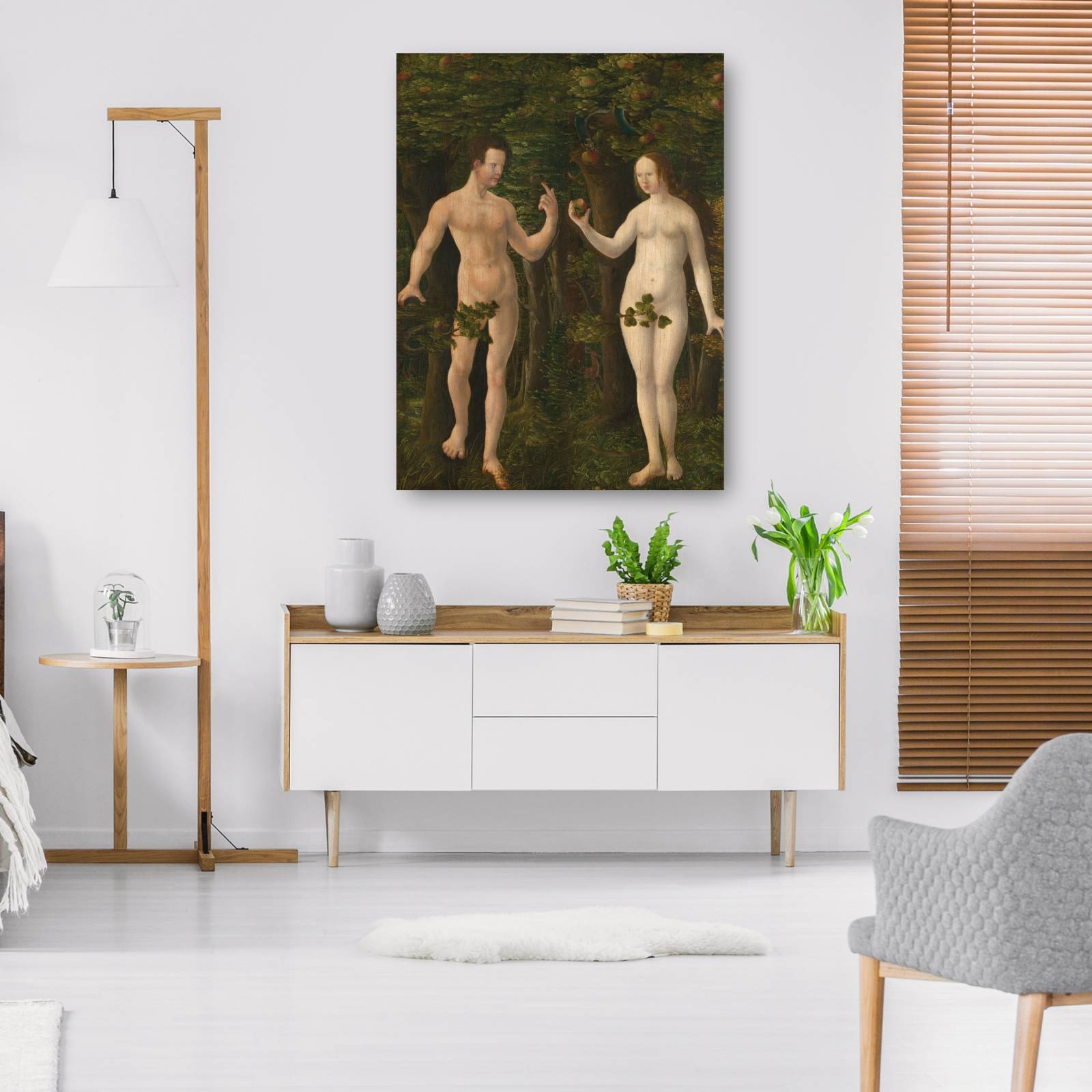 Cuadro Decorativo La caida del hombre