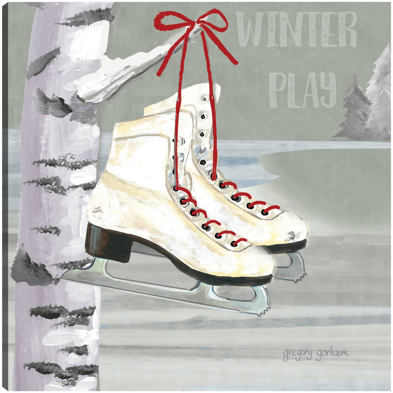 Cuadro Decorativo Patines de invierno