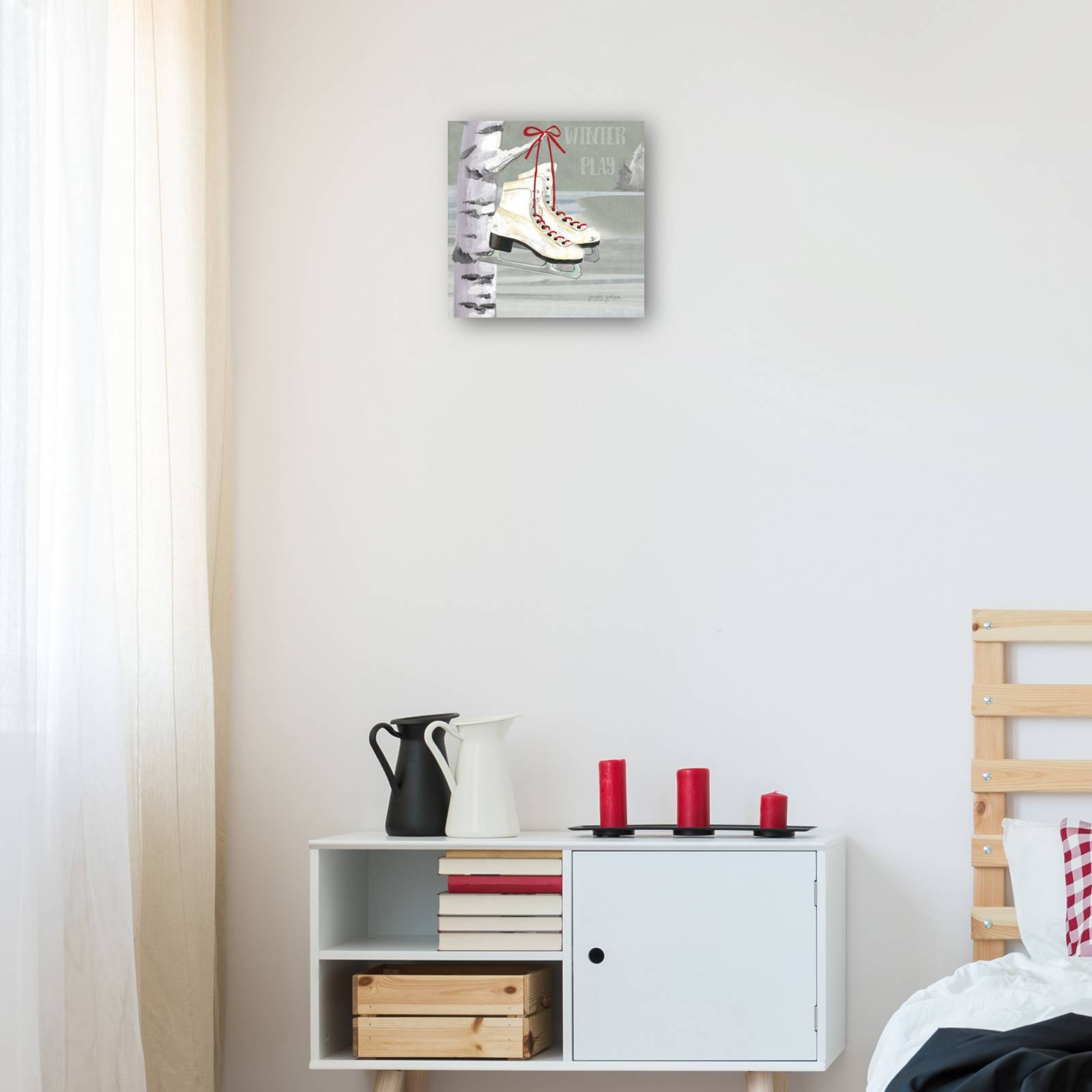 Cuadro Decorativo Patines de invierno