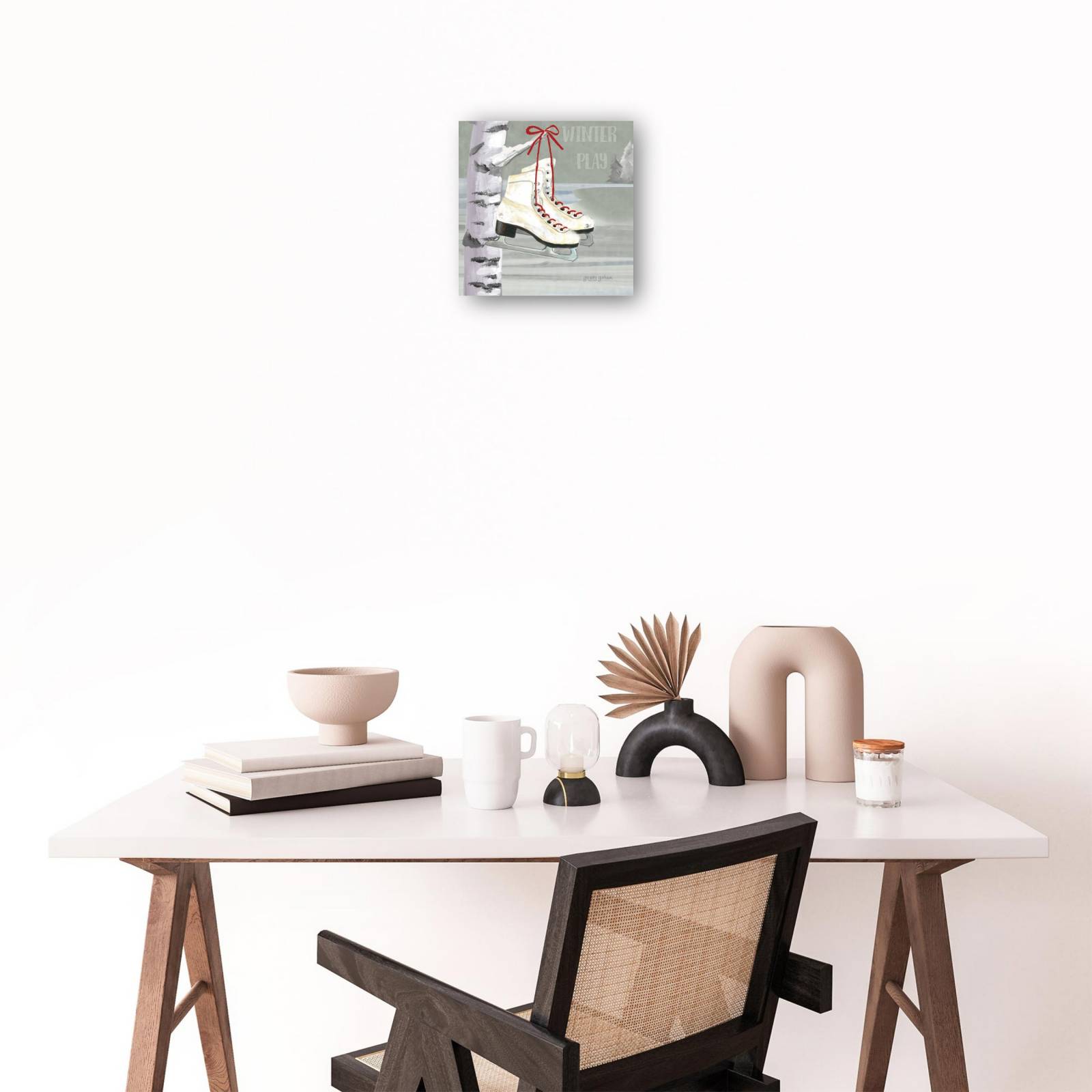 Cuadro Decorativo Patines de invierno