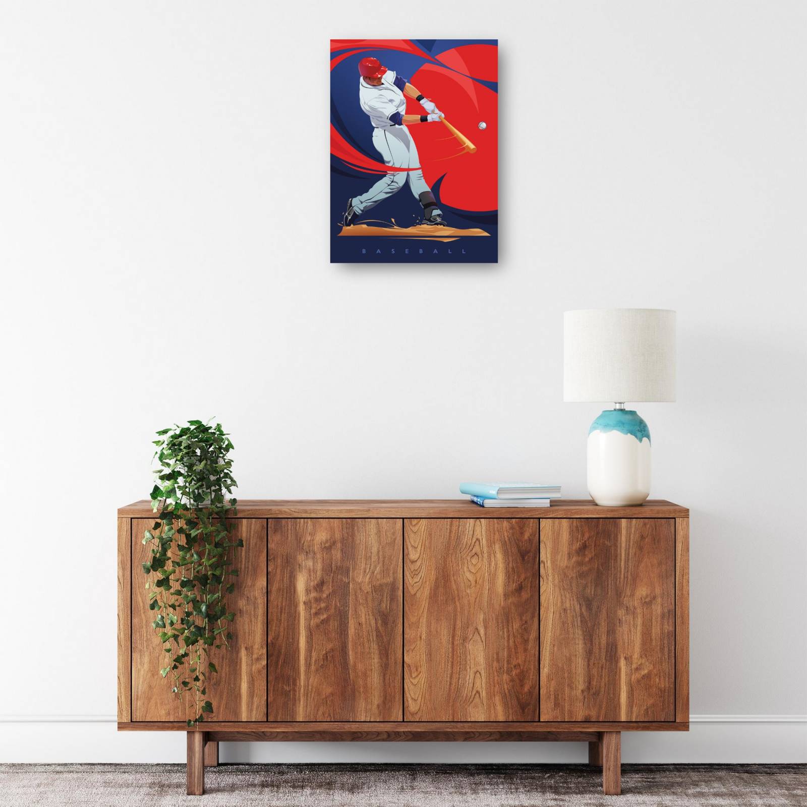 Cuadro Decorativo Beisbol Nesa