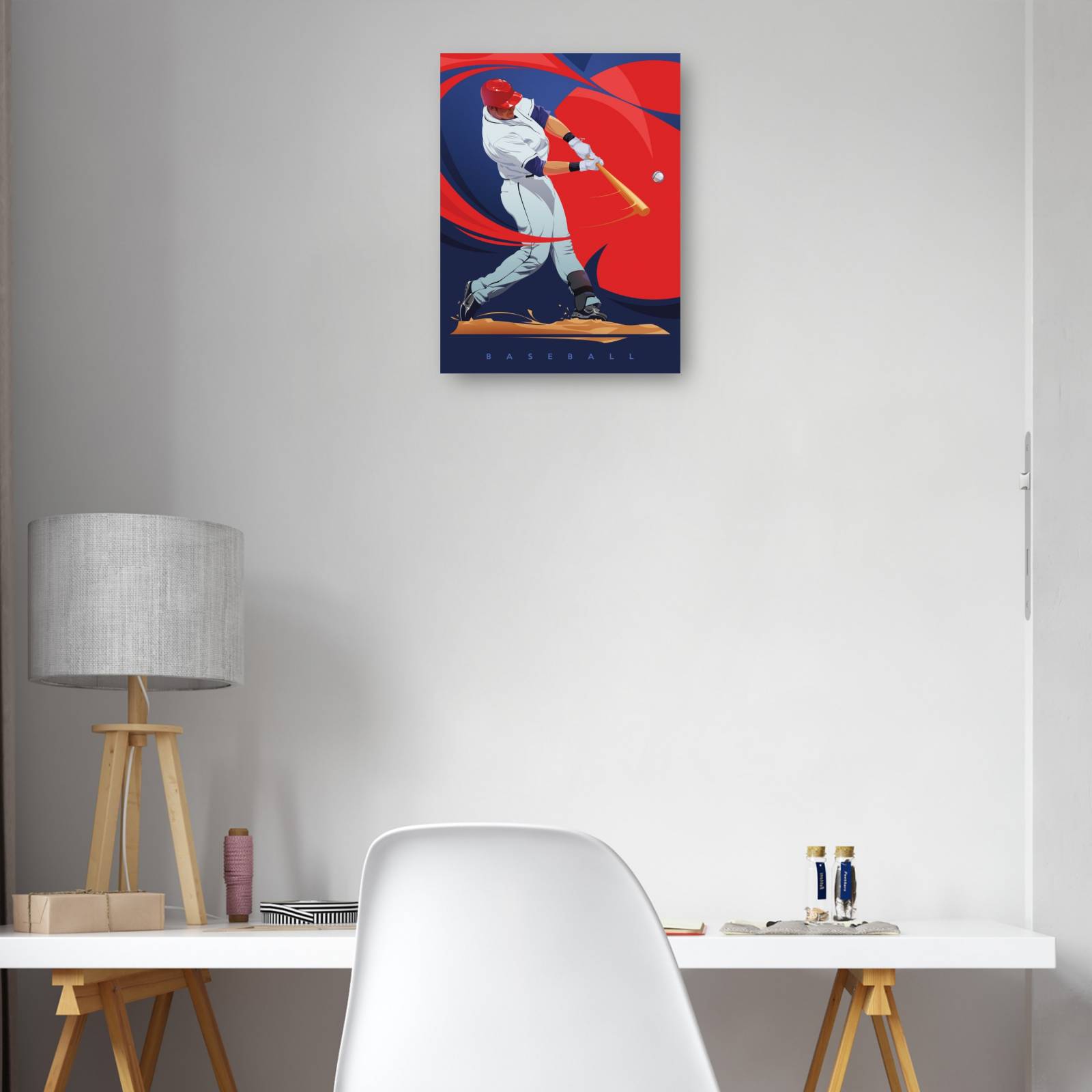 Cuadro Decorativo Beisbol Nesa