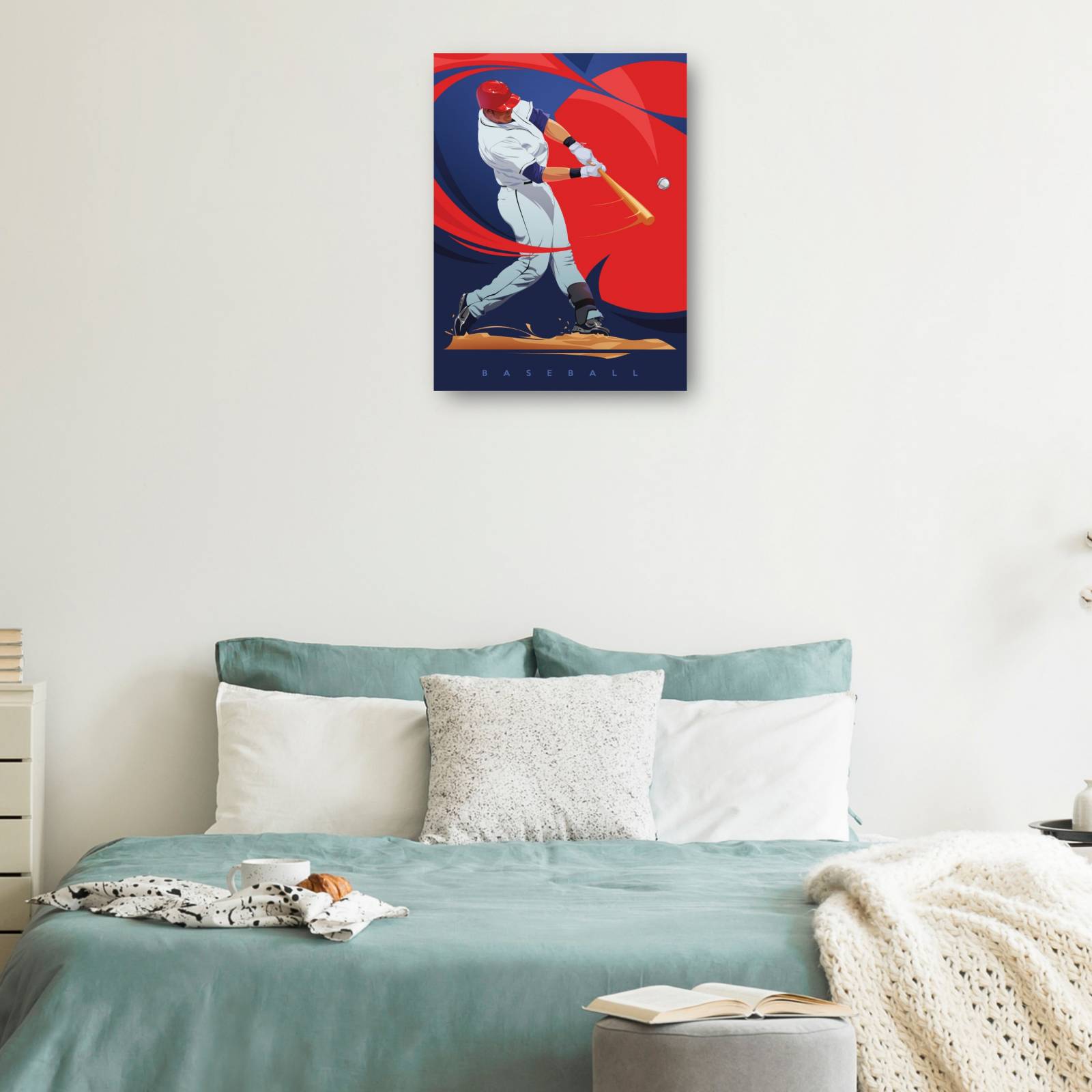 Cuadro Decorativo Beisbol Nesa