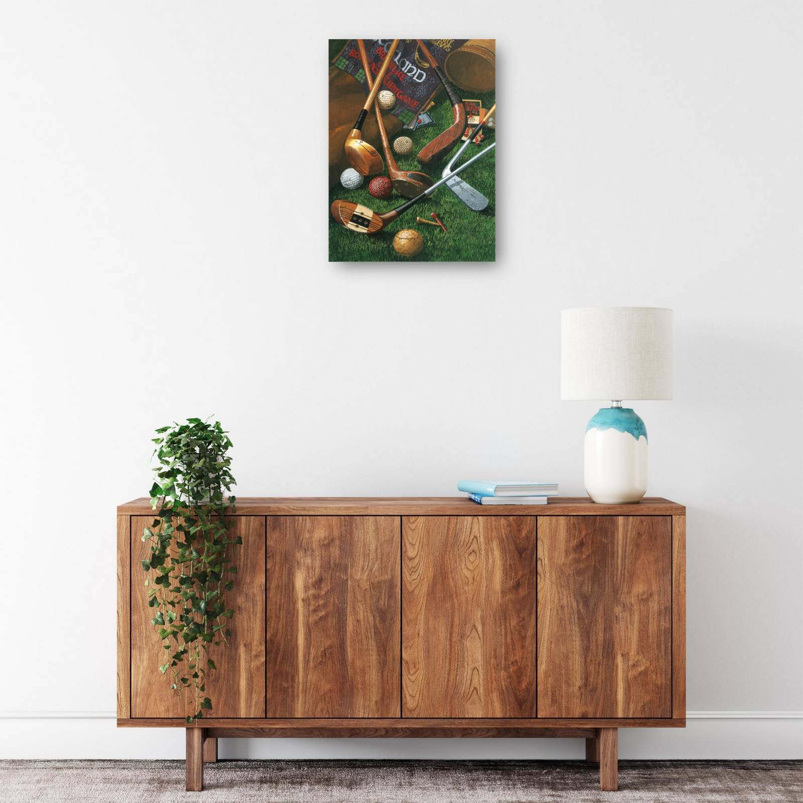 Cuadro Decorativo Antigüedades de golf