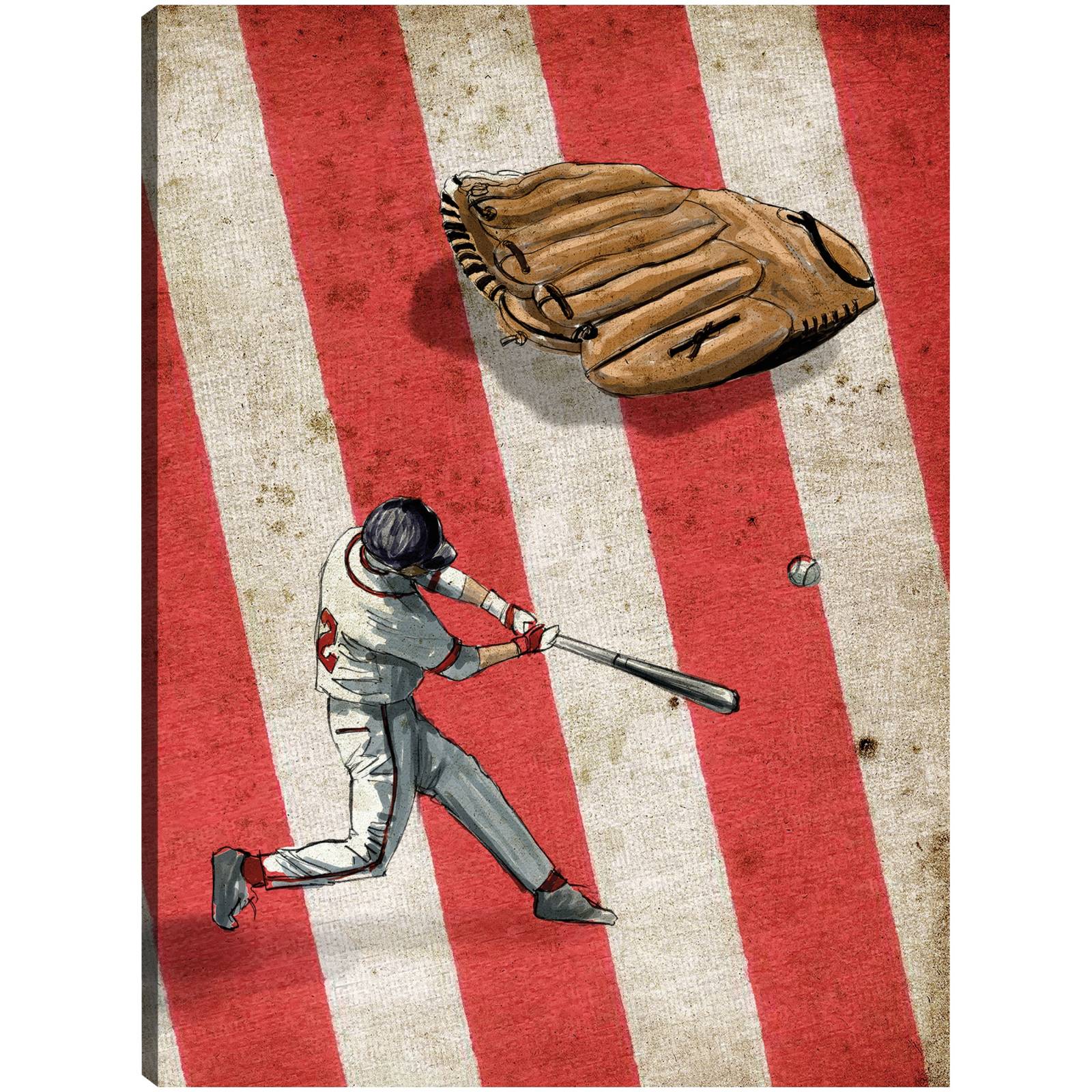 Cuadro Decorativo Deportes Americanos Beisbol