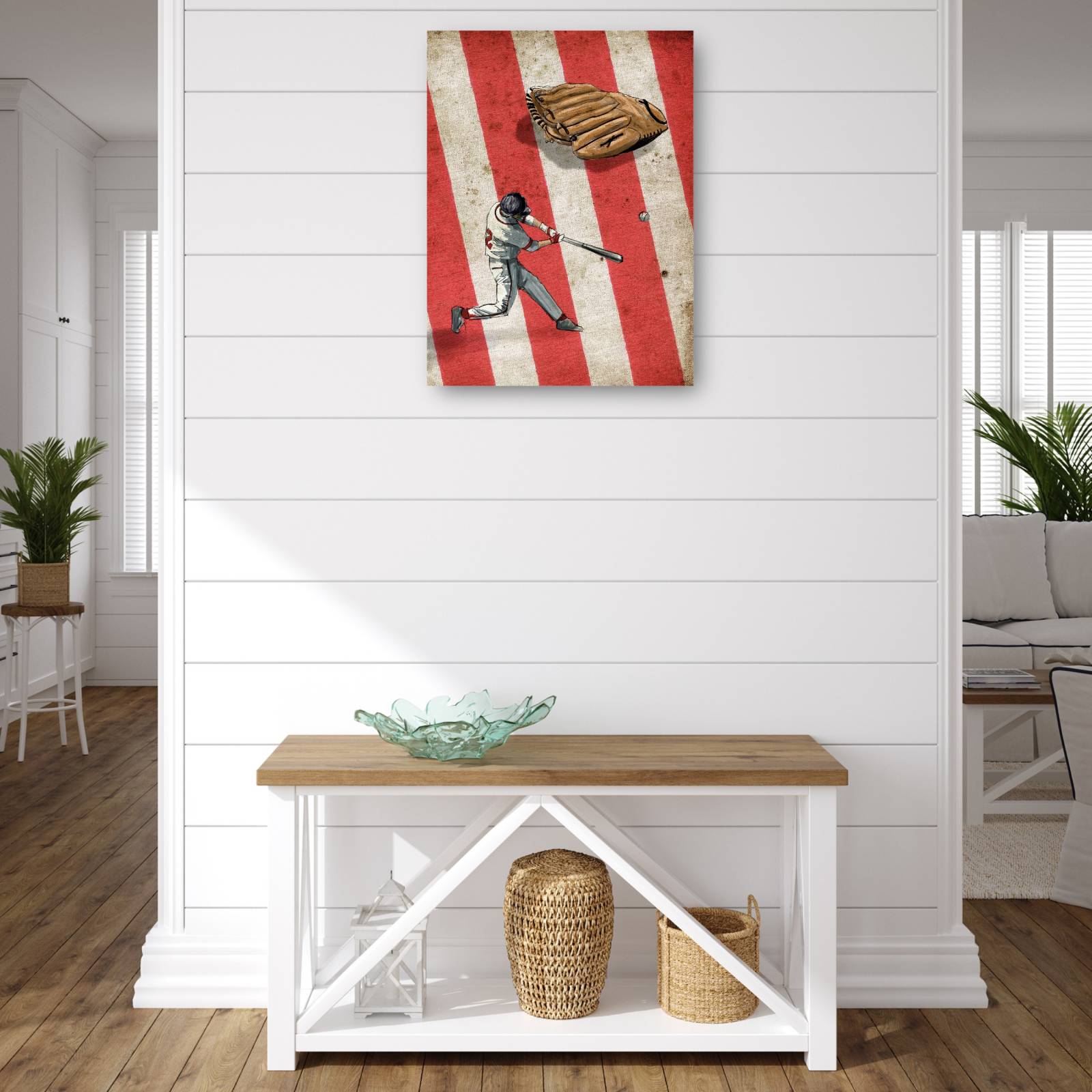 Cuadro Decorativo Deportes Americanos Beisbol