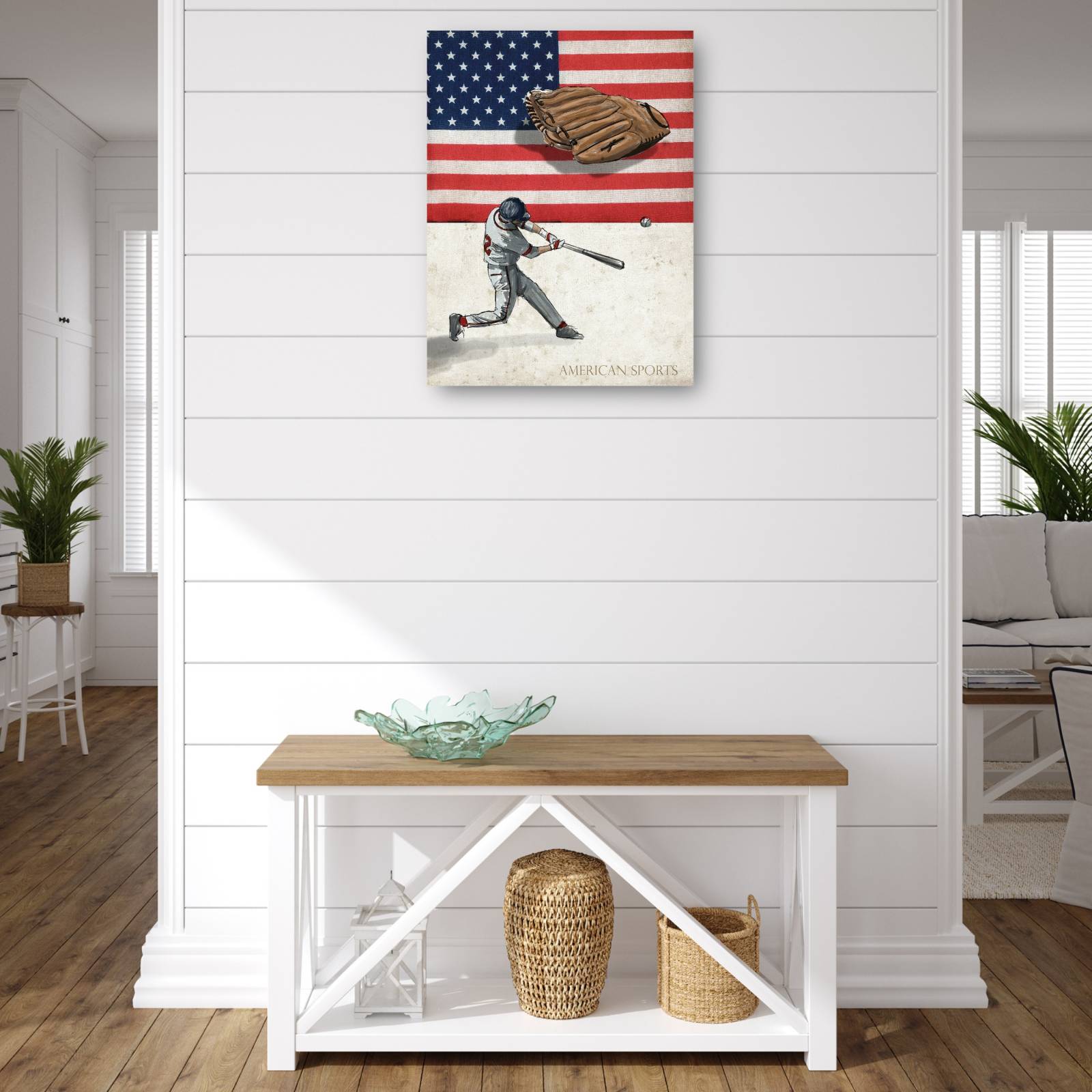 Cuadro Decorativo Deportes Americanos Beisbol