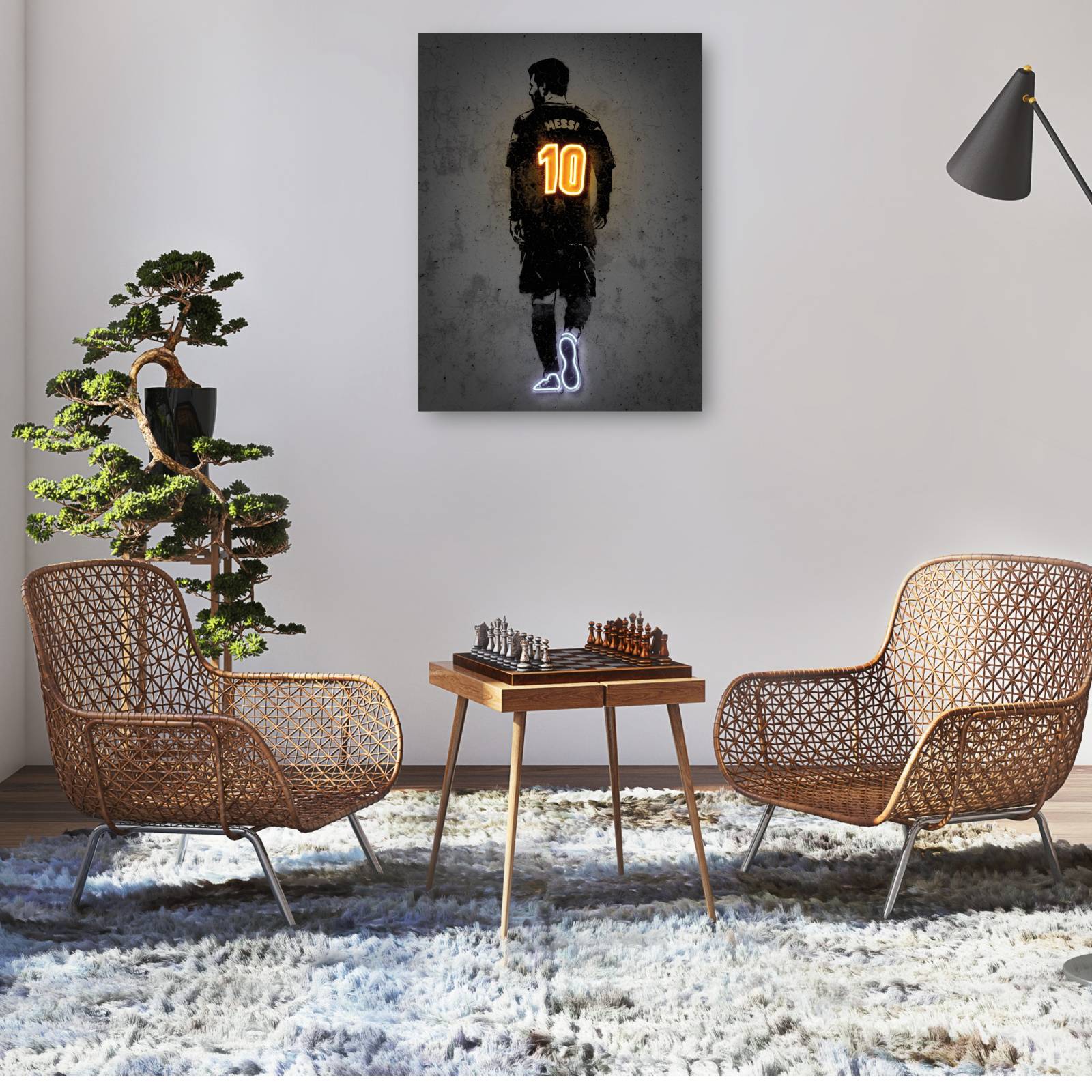 Cuadro Decorativo Messi