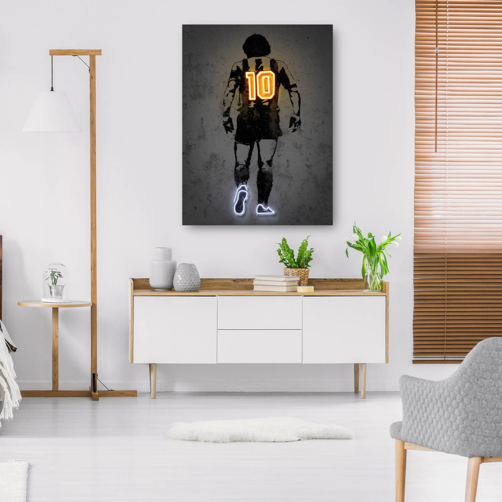 Cuadro Decorativo Maradona