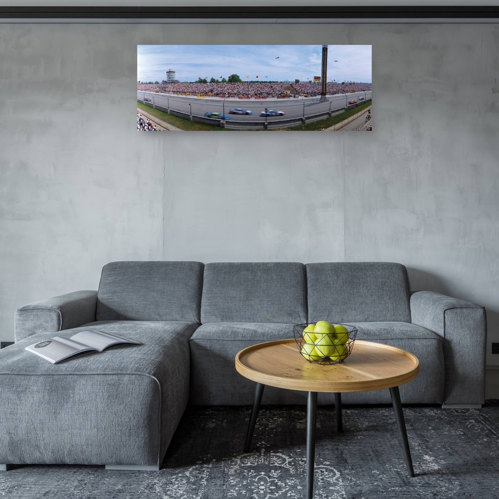 Cuadro Decorativo Coches deportivos en la pista