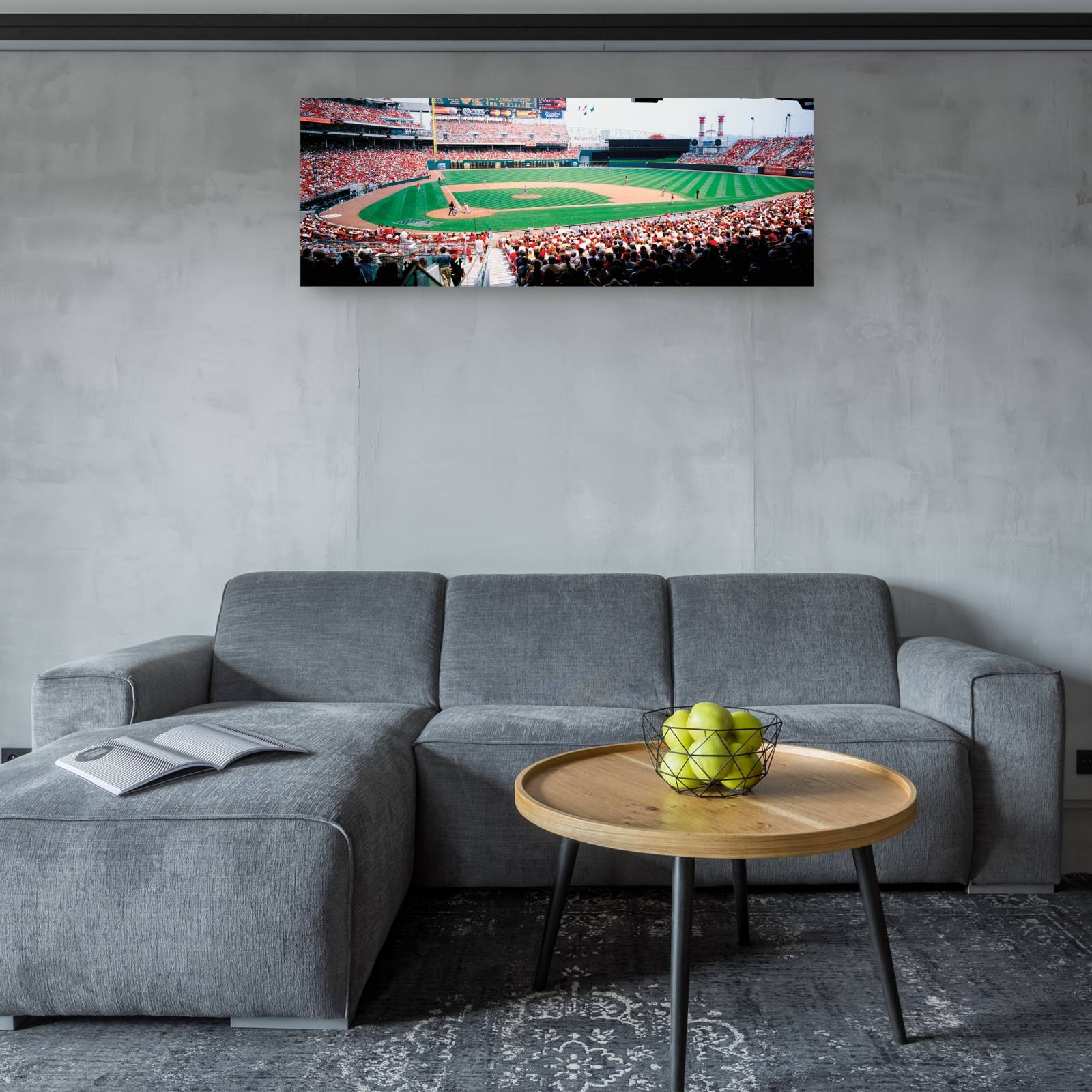Cuadro Decorativo Gran estadio de beisbol americano
