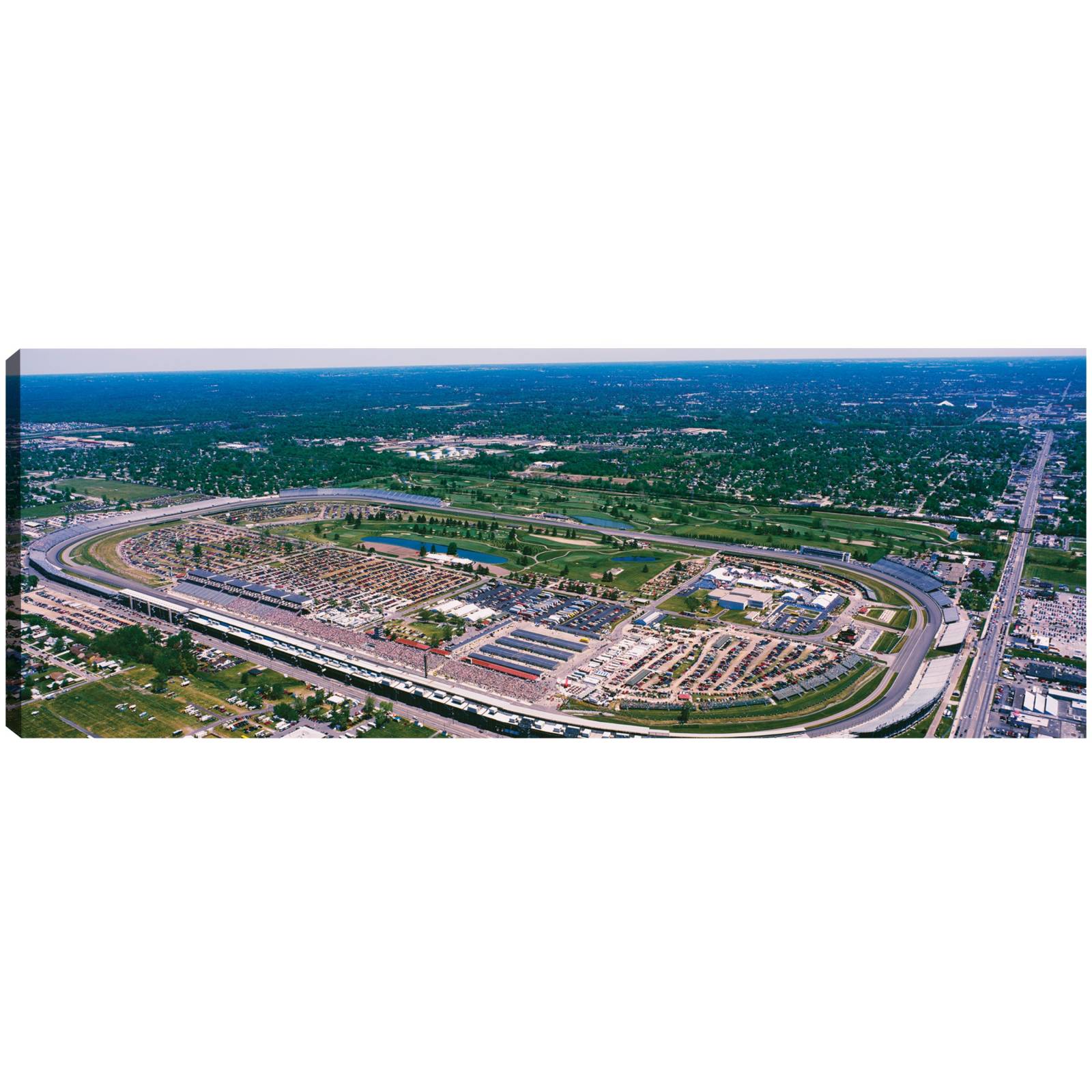 Cuadro Decorativo Hipodromo de Indianapolis arriba