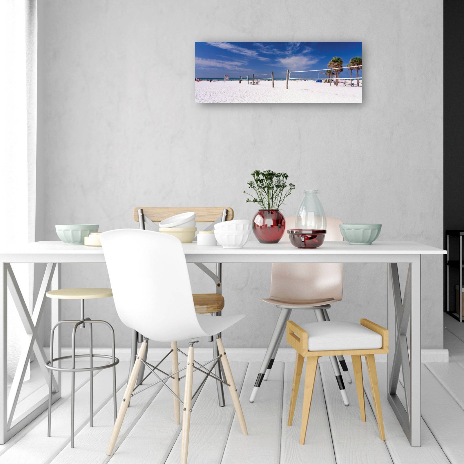 Cuadro Decorativo Siesta Voleibol de Playa