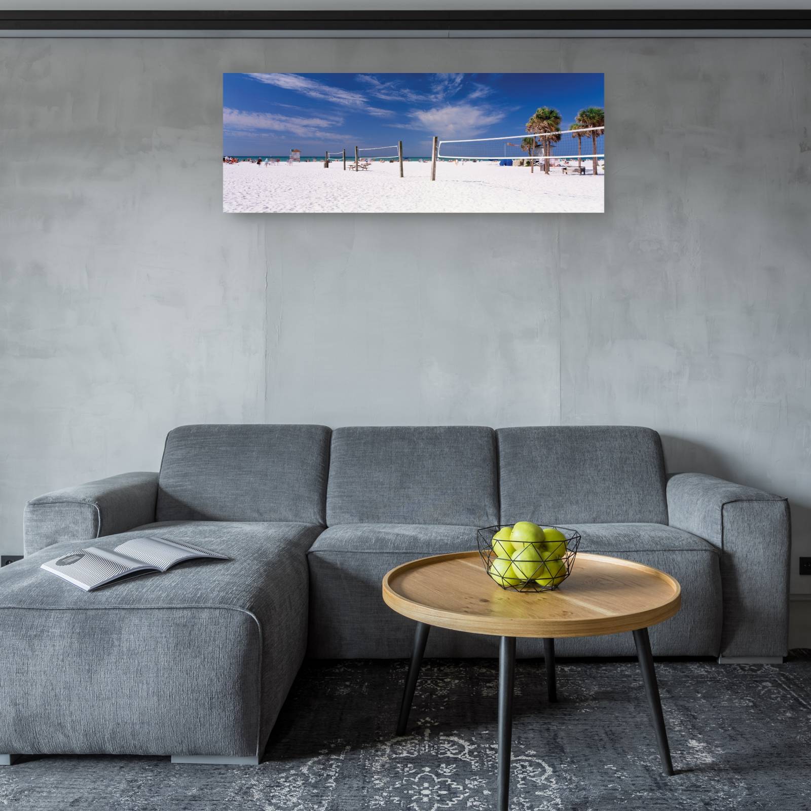 Cuadro Decorativo Siesta Voleibol de Playa